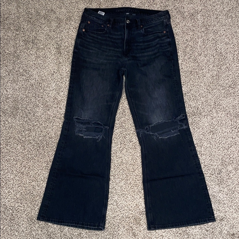 American Eagle Distressed Flare Women's Jeans